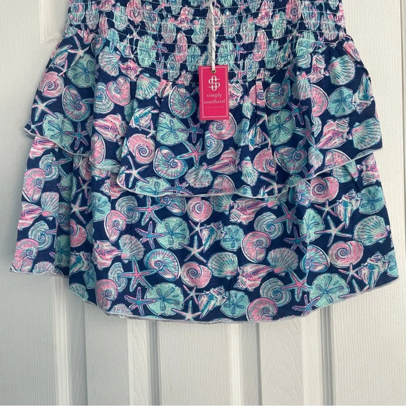 Simply Southern Shell-Bee Skirt Size Large NWT - Picture 4 of 8
